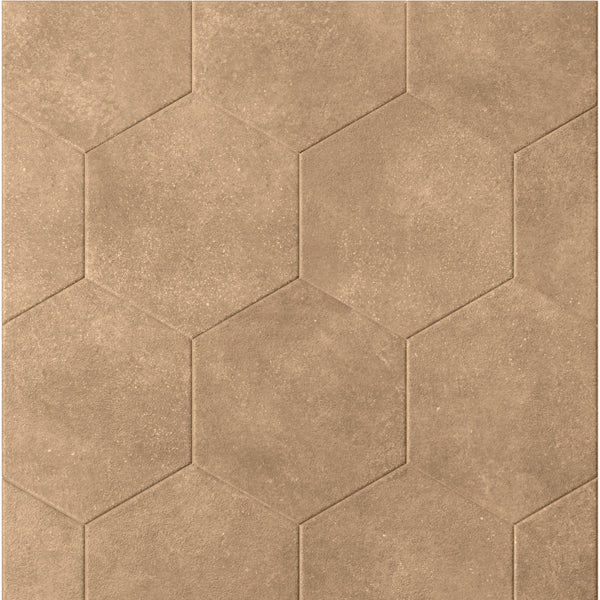 216x250mm Marca Corona - Terracreta Chamotte Hex (ESA)