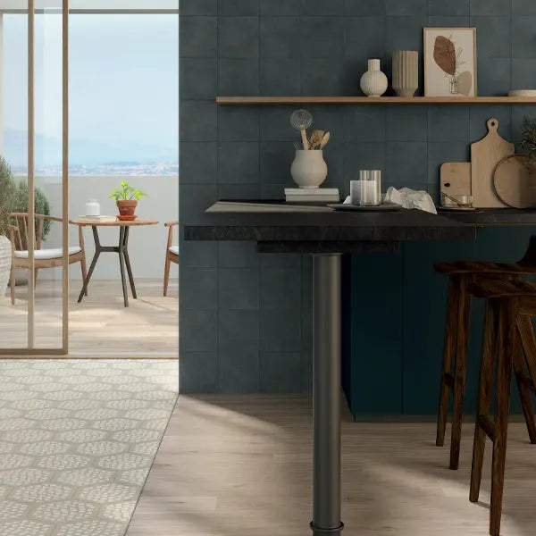Elite Design Studio - 216x250mm Marca Corona - Terracreta Intarsio Argilla Hex (ESA)