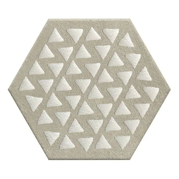Elite Design Studio - 216x250mm Marca Corona - Terracreta Intarsio Argilla Hex (ESA)
