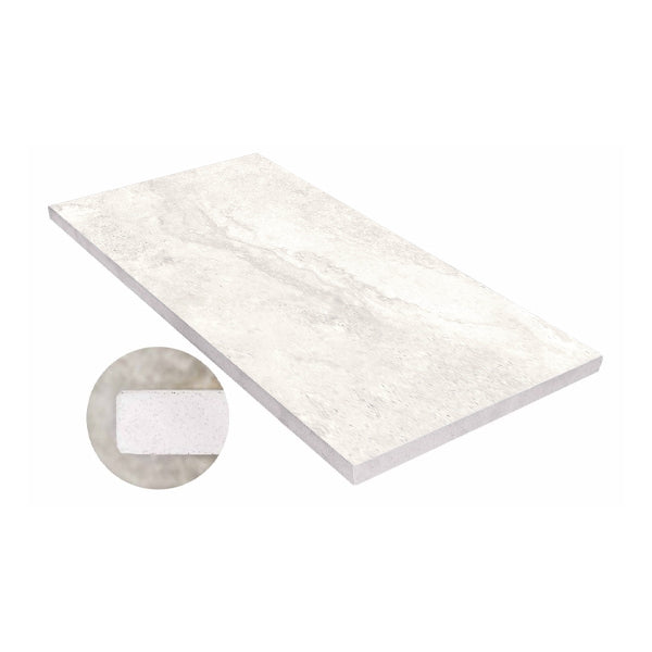298x600x20mm Everstone - Romestone Bianco 20mm Pencil Edge Coping