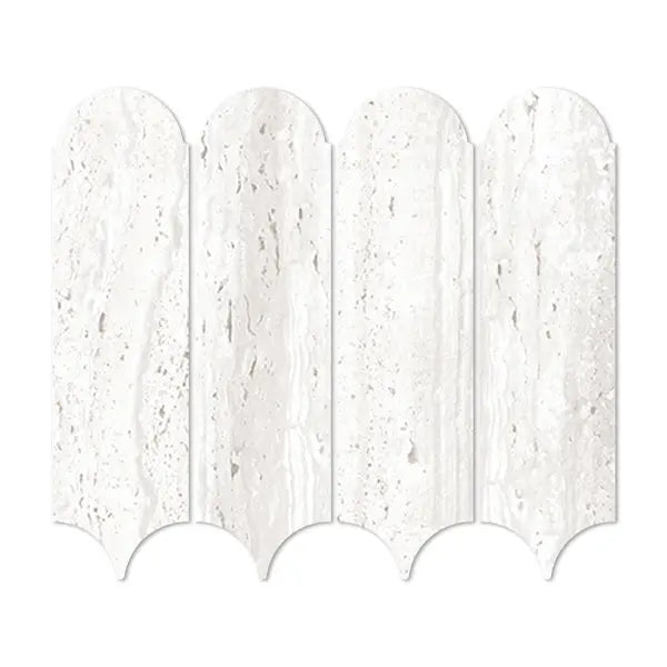 Elite Design Studio - 338x292mm Everstone - Euromarmo Travertine Chiaro Feather