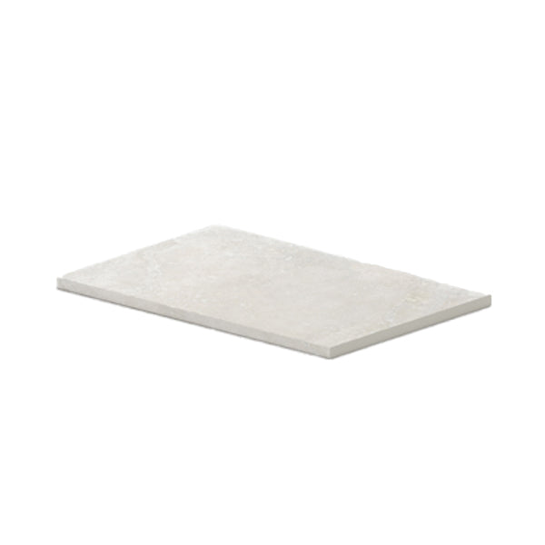 400x600x20mm EDS - Tufa Xcut White 20mm Bullnose Coping