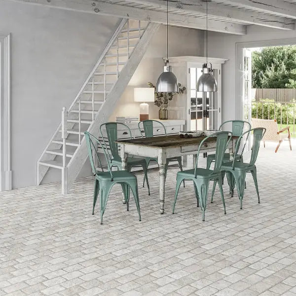 Elite Design Studio - 440x660mm Realonda - Borgogna White Cobblestone