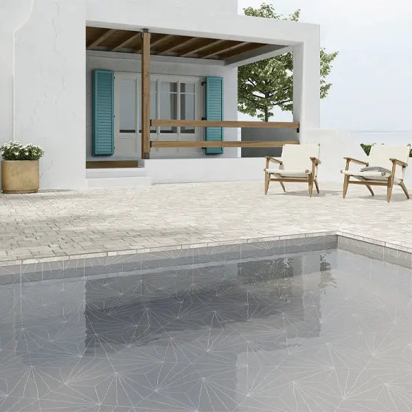 Elite Design Studio - 440x660mm Realonda - Borgogna White Cobblestone