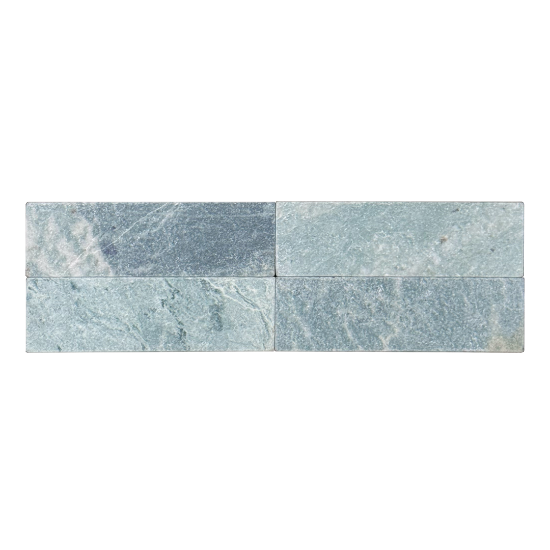 45x150 EDS - Green Peacock Tumbled Marble