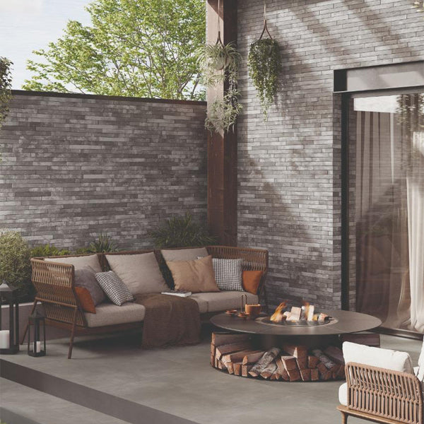 48x450mm Rondine - Harlem Dark Grey Brick