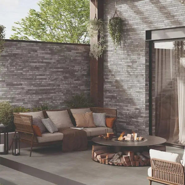 Elite Design Studio - 48x450mm Rondine - Harlem Dark Grey Brick