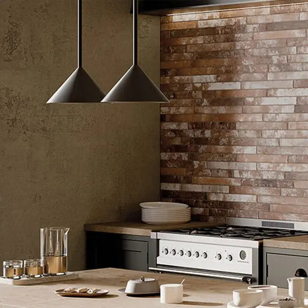 Elite Design Studio - 48x450mm Rondine - Harlem Red Brick