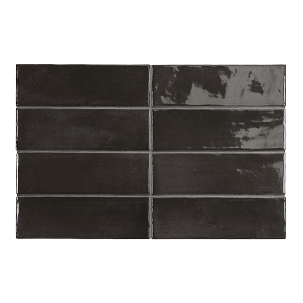 50x150mm Equipe Ceramicas - Coco Black Gloss