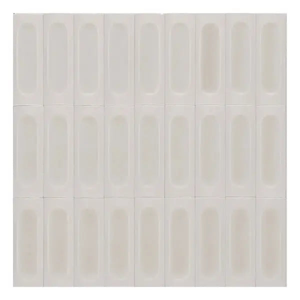 Elite Design Studio - 50x150mm Marazzi - Confetto Bianco 3D Savoiardo