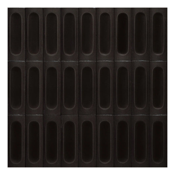 50x150mm Marazzi - Confetto Nero 3D Savoiardo
