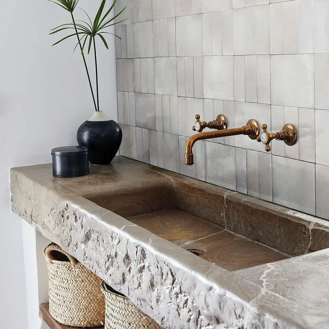 50x150mm Marazzi - Rice Natural Lux