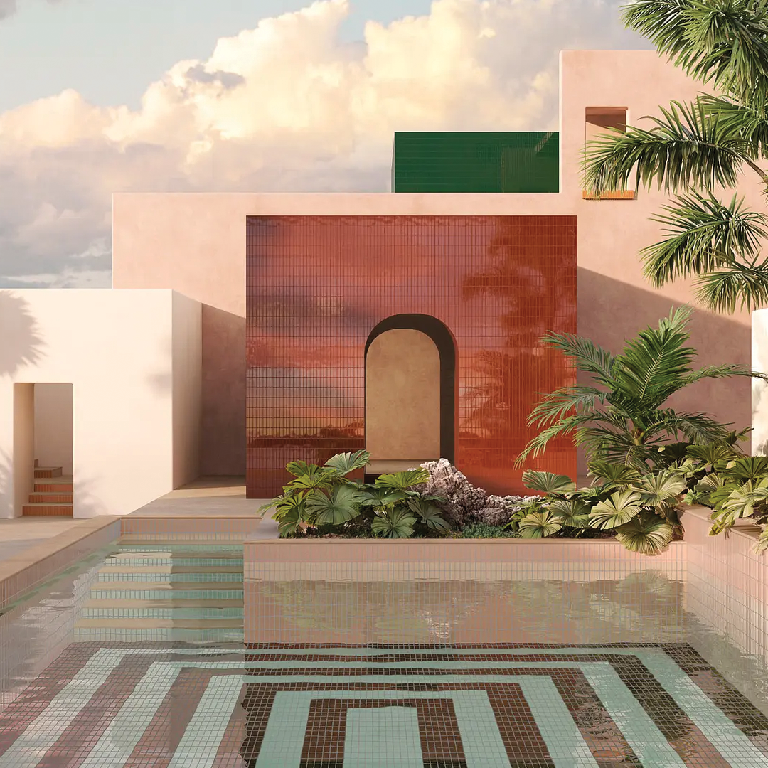 50x150mm Quintessenza Ceramiche - FargBlock Cannella Lucido