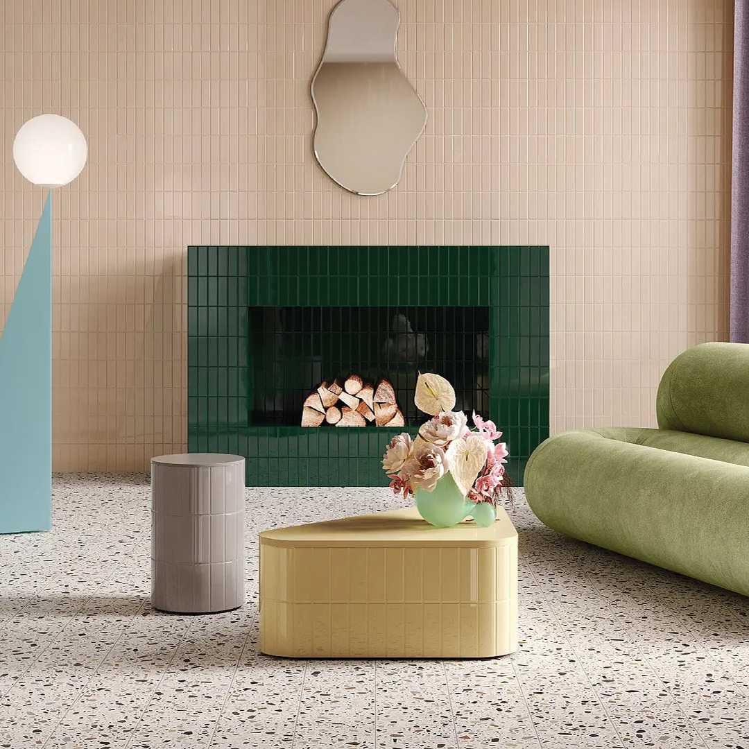 50x150mm Quintessenza Ceramiche - FargBlock Cenere Lucido
