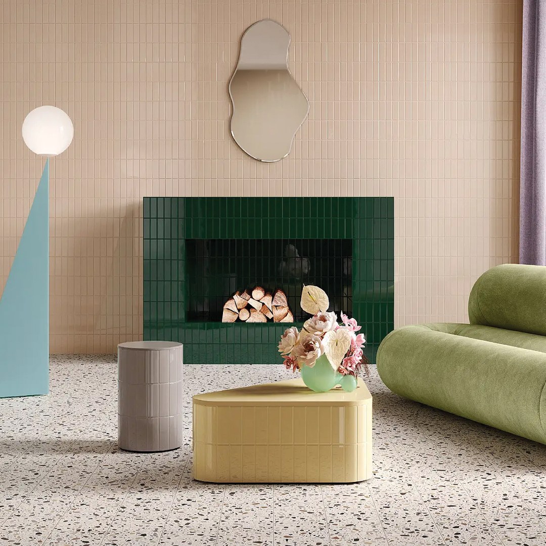 50x150mm Quintessenza Ceramiche - FargBlock Champagne Lucido