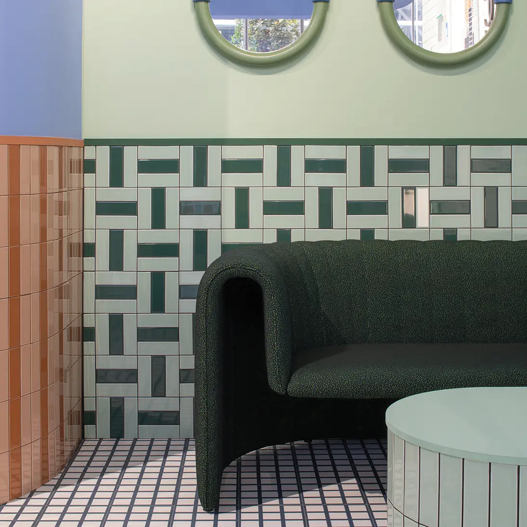 50x150mm Quintessenza Ceramiche - FargBlock Smeraldo Lucido