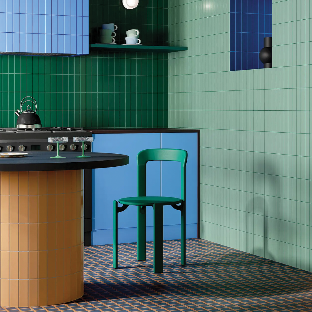 50x150mm Quintessenza Ceramiche - FargBlock Smeraldo Lucido