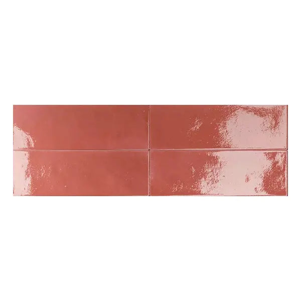 Elite Design Studio - 50x150mm Self Style - Mini Subway Coral Gloss