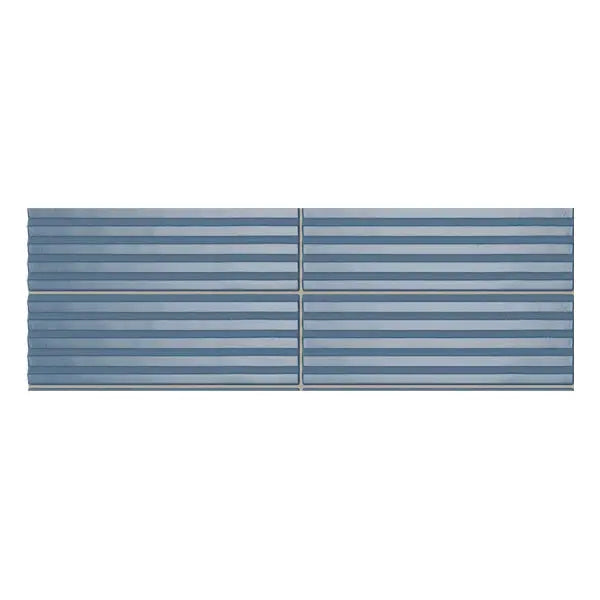 Elite Design Studio - 50x150mm Self Style - Mini Subway Denim (Stripes) Gloss