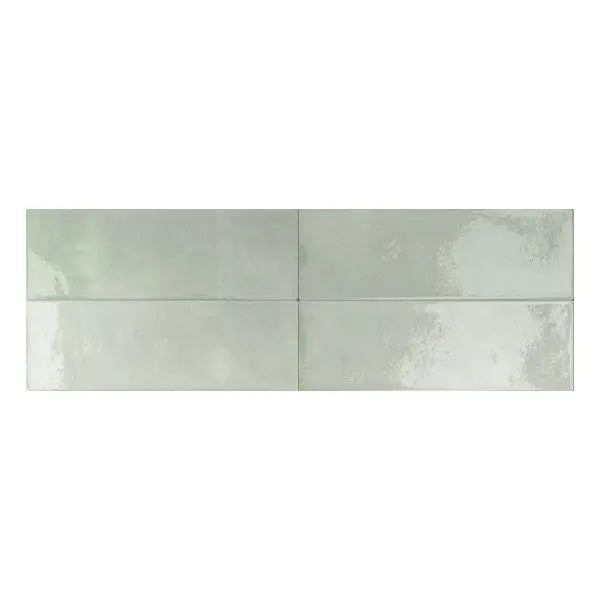Elite Design Studio - 50x150mm Self Style - Mini Subway Mint Gloss