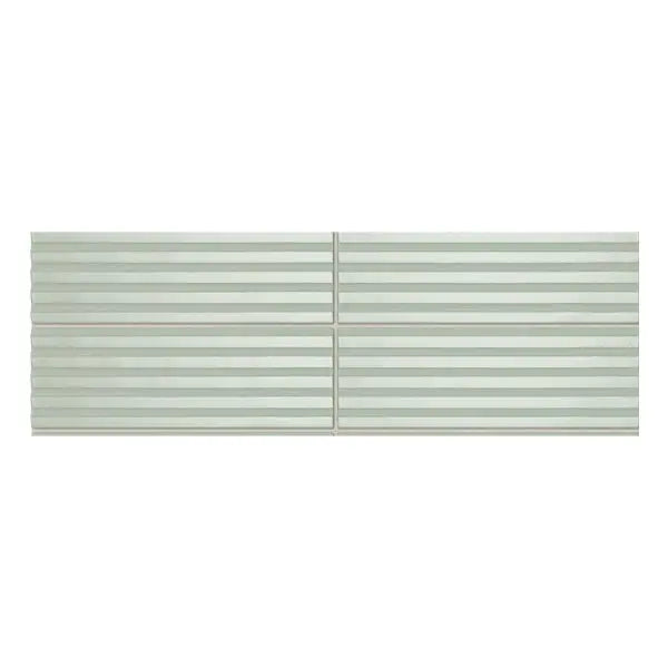 Elite Design Studio - 50x150mm Self Style - Mini Subway Mint (Stripes) Gloss