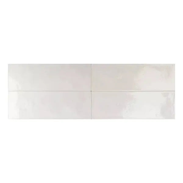 Elite Design Studio - 50x150mm Self Style - Mini Subway White Gloss