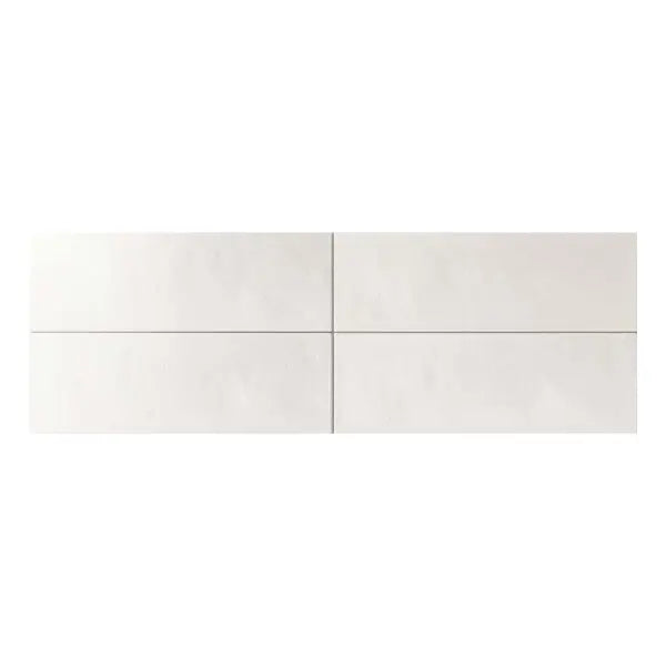 Elite Design Studio - 50x150mm Self Style - Mini Subway White Matt