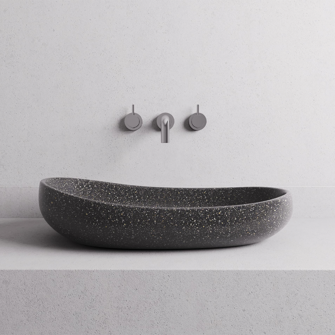 580x400x140mm Madu Living - Milla Large Basin Black
