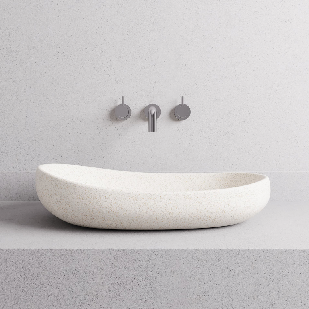 580x400x140mm Madu Living - Milla Large Basin White