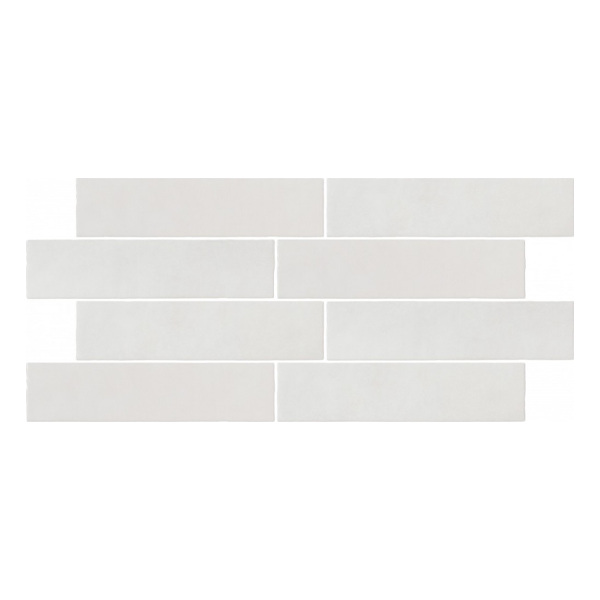 58x242mm Capucino Ceramics - Casablanca White 1000