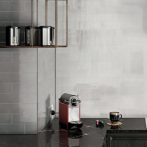 58x242mm Capucino Ceramics - Casablanca White 1000