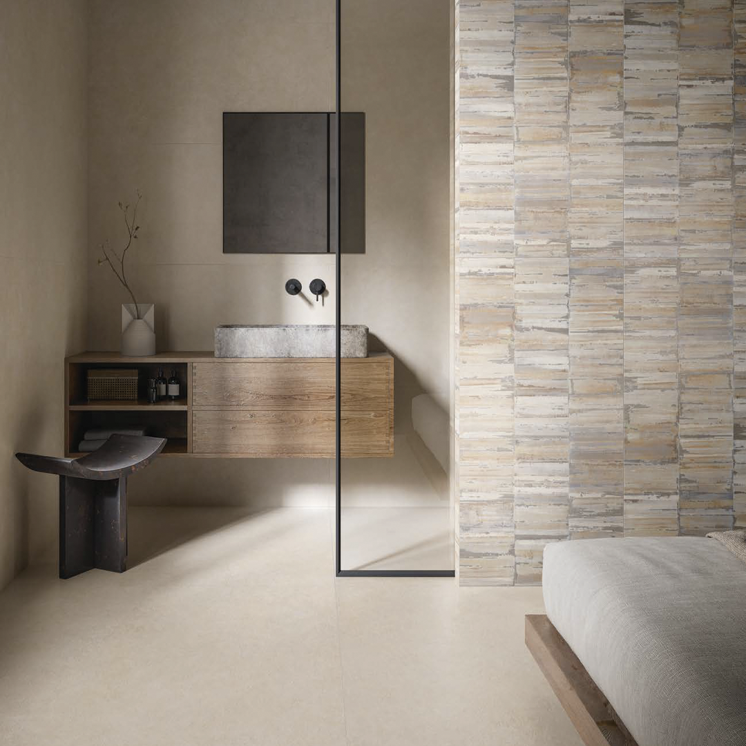 598x1198mm Ceramiche Piemme - Cement Graffiti Vibes Light