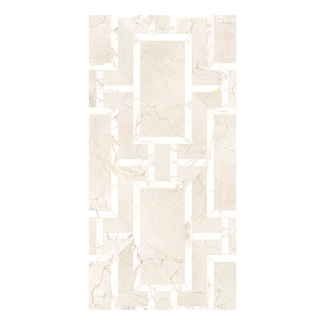 600x1200mm Vallelunga Ceramica - Intarsi Warm Thera