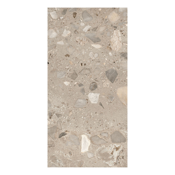 604x1208mm Ceramica Fioranese - I Ciottoli Sassi Grigio