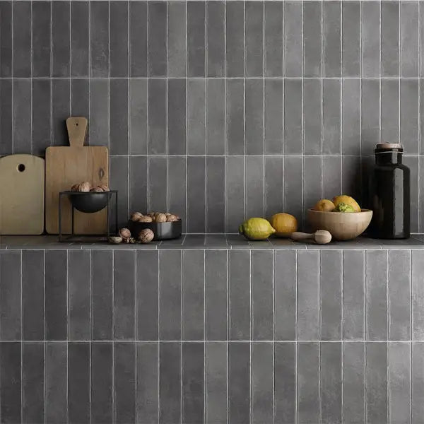 Elite Design Studio - 60X246mm Equipe Ceramicas - Argile Dark