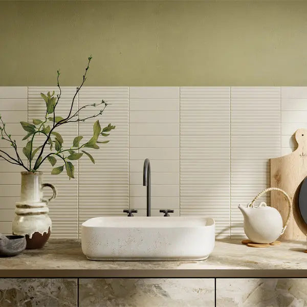 Elite Design Studio - 60X250mm Rondine - Volume Pyramid Ivory