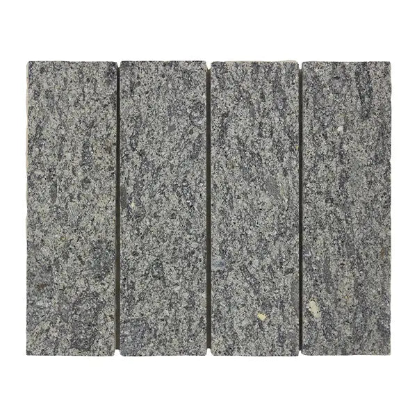 Elite Design Studio - 60x200mm EDS - Apollo Pepper Volcanic Stone Honed Bricks Tumbled Edge