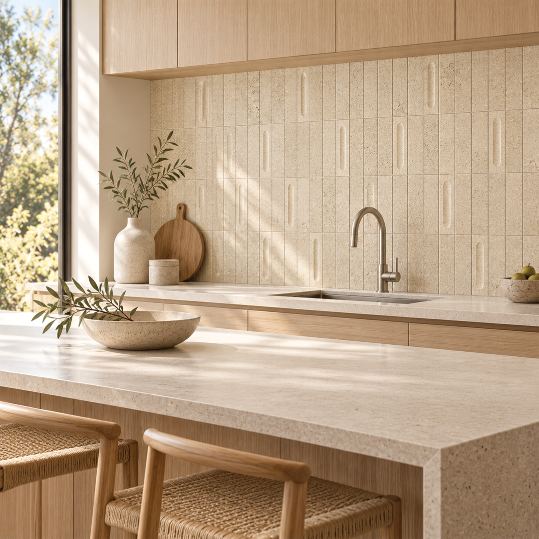 Elite Design Studio - 60x240mm EDS - Fire & Clay Argilla - Decor/Biscuit