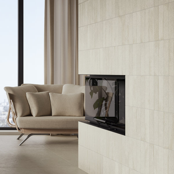 60x240mm Marca Corona - Miniature Fornace Bianco Minerale