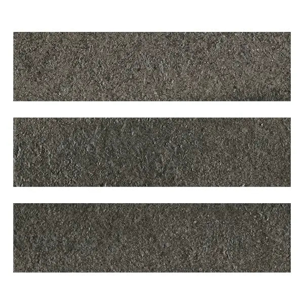 Elite Design Studio - 60x240mm Marca Corona - Miniature Fornace Nero Fumo
