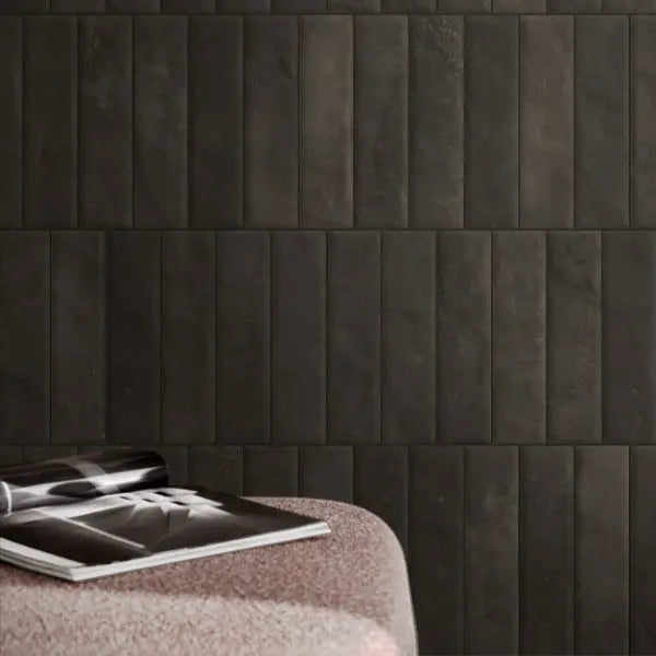 Elite Design Studio - 60x240mm Marca Corona - Miniature Cera Nero Inchiostro