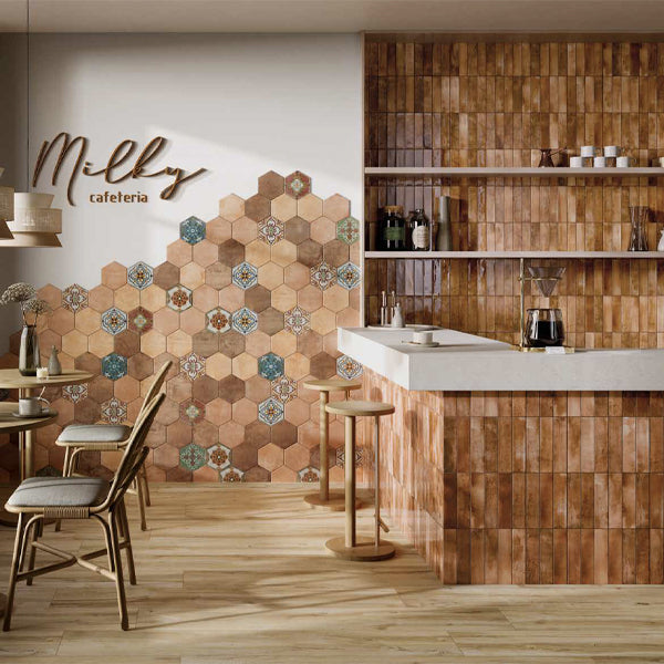 60x250mm Rondine - Mojave Cotto
