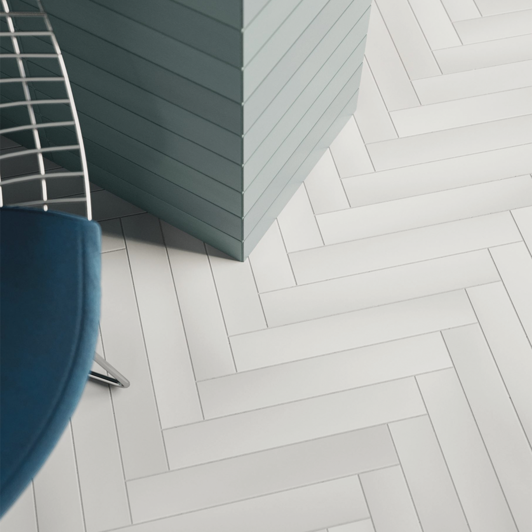 60x370mm Quintessenza Ceramiche - Pigmento Field Bianco