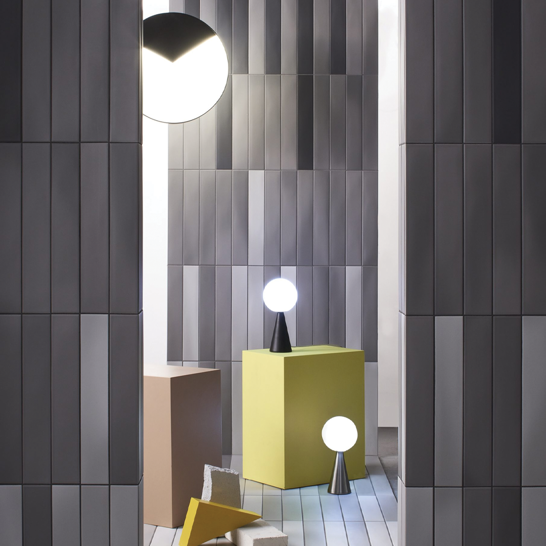 60x370mm Quintessenza Ceramiche - Pigmento Field Fango