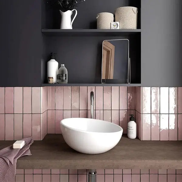 Elite Design Studio - 65x200mm Equipe Ceramicas - Artisan Rose Marllow