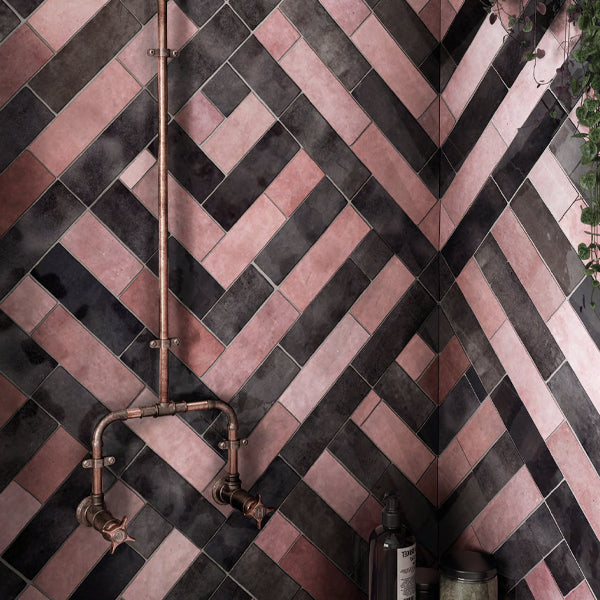 65x200mm Equipe Ceramicas - Artisan Rose Marllow