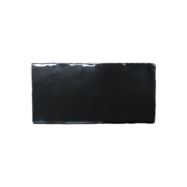 75x150mm Cobsa Ceramica - Handmade Nero Gloss