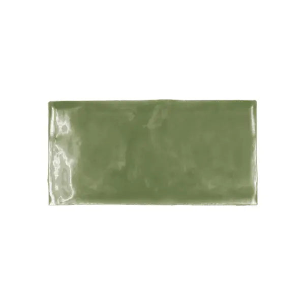 Elite Design Studio - 75x150mm Altair Ceramiche - Handmade Olive Gloss