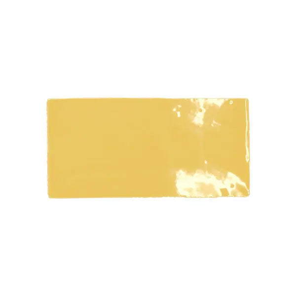 Elite Design Studio - 75x150mm Cobsa Ceramica - Handmade Yellow Gloss