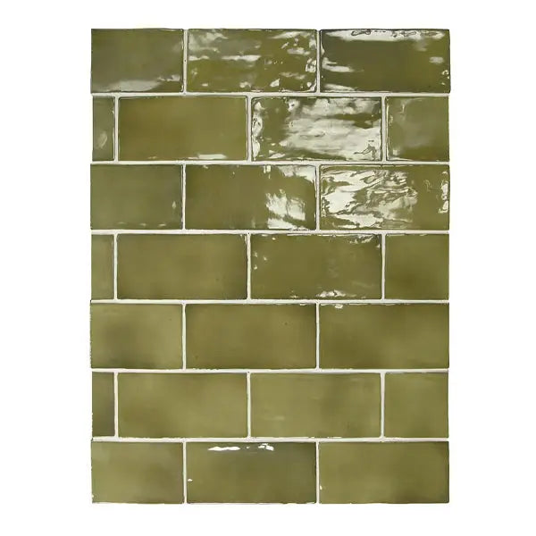 Elite Design Studio - 75x150mm Equipe Ceramicas - Manacor Basil Green